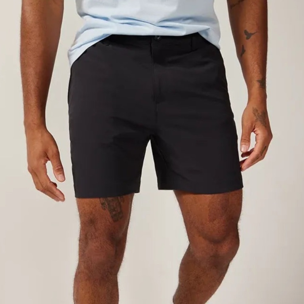 Chubbies Performance Shorts (Khakinators) Black